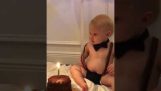 Baby is Upset he Didn’t Get to Blow the Candle