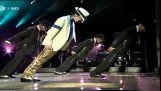 Michael Jackson na melhor performance ao vivo de Smooth Criminal