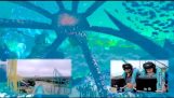 FULL POV Kraken Unleashed VR horská dráha zkušenosti na SeaWorld Orlando
