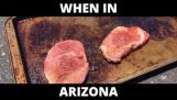 Cocinar filetes & Hornear galletas en el verano de Arizona – Cuando en Arizona