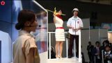 CEATEC 2015: ラズライト飛ぶ折り鶴ドローン
