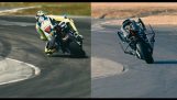 Yamaha MOTOBOT 2 contre. Valentino Rossi