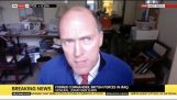 Sky News odrezať bývalý veliteľ britských ozbrojených síl Jonathan Shaw cez Sýriu