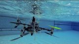 Nouveau Drone sous-marin vole et nage