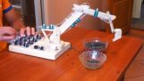 How to make an excavator with syringes