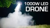 1000W LED on a DRONE – RCTESTVOO