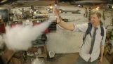 DIY X-Men buz adam- Palm sıvı azot Blasters monte