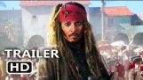 Karib-tenger kalózai 5 Official Trailer # 3 (2017) a halottak nem mesélnek, Disney Movie HD