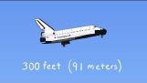 How to Land the Space Shuttle… din spatiu