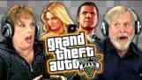 Los ancianos jugar Grand Theft Auto V