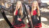 IRON MAIDEN – Angst vor der Dunkelheit (Elektrische Harfe-Zwillinge) Camille und Kennerly