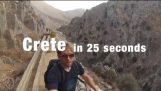 Creta, em 25 segundos
