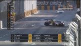 Markus Pommer hace un giro de 360 ​​° en Macau GT
