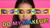 MAKE make-up ” DO make-up”