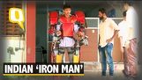 インド人学生は、機能的なアイアンマンのスーツを作成しました