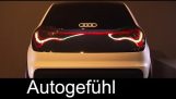 Új Audi Matrix OLED világító & "Raj" hátsó lámpák