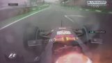 Den spektakulære drift af Max Verstappen i det brasilianske Grand Prix