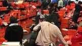 Nike butikken etter svart fredag