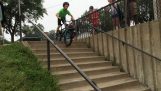 Başarısız akrobatik bisiklet