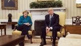 Donald Trump refuse de serrer la main avec Angela Merkel