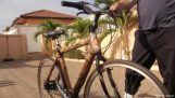 ガーナの竹自転車
