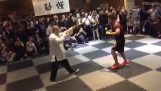 Bojovník MMA vs. Master of tai chi