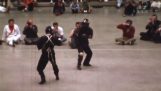 Уникалното видео в реално битката с Брус Лий