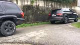 Джип Гранд Чероки против Audi Quattro SQ7