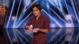 The magician Shin Lim makes an unlikely trick deck