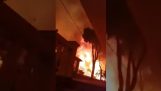 אש בעין – וידאו מזעזע