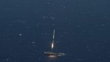 El SpaceX desilusión un misil en el mar