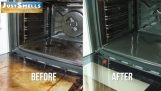 Een eenvoudige truc voor het schoonmaken van de oven