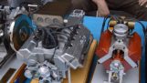 Motores em miniatura artesanal