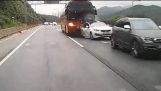 Creepy accident in n. Korea