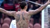 Tatouages de Zlatan Ibrahimovic contre la faim