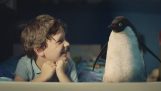 Çocuk ve penguen
