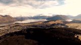뉴질랜드의 눈부신 풍경