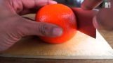 Det enklaste sättet att xefloydiseis en orange