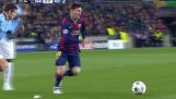 Tredobler Messi vs Manchester City