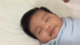 Miten levätä vauva 40 sekunnissa