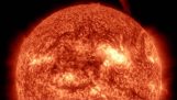 Timelapse suprafeței soarelui în 4K