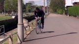 Первый тест Подушка безопасности велосипедов