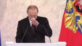 Madhu 푸틴 대통령의 침묵 연설