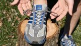 The right way to fasten the running shoes