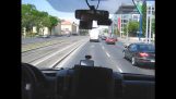 Ambulance met dringende incident in Boedapest
