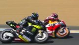 Napínavý souboj mezi Marquez a Iannone MotoGP
