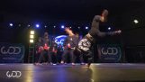 Awesome Breakdance door de dansgroep Kyushudanji Shinsengumi