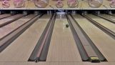 Ein unwahrscheinlich Trick im bowling
