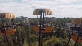 Bilder fra den forlatte Chernobyl med en drone