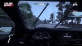 Den utroligt realistisk regn i videospil “køreklub”